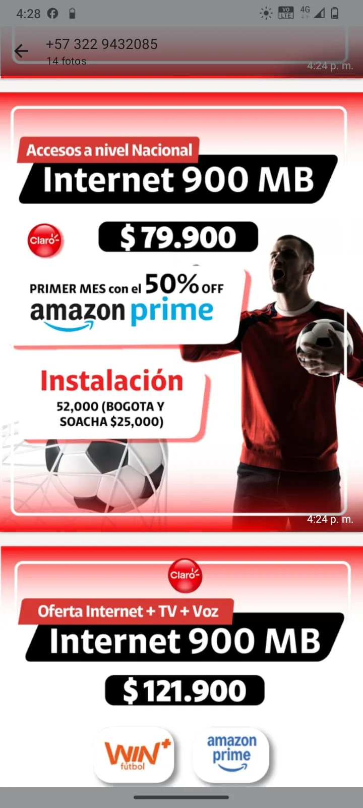 INTERNET 500/900 MB + PRIME VIDEO imagen 2
