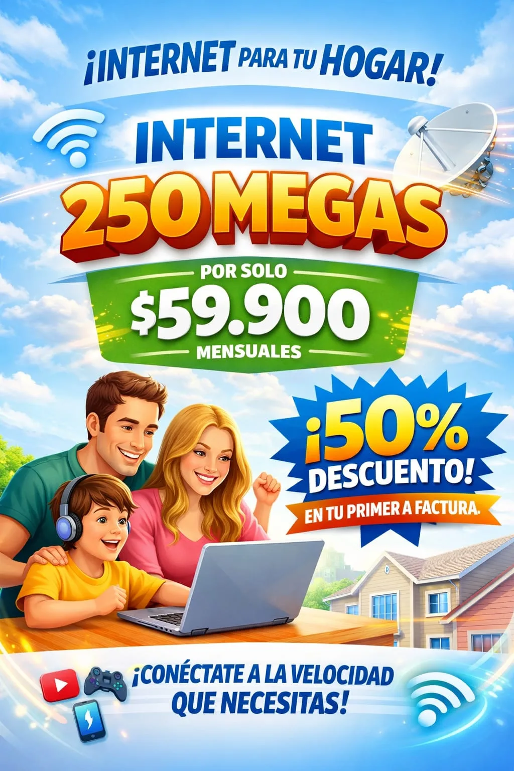 INTERNET 250 MB