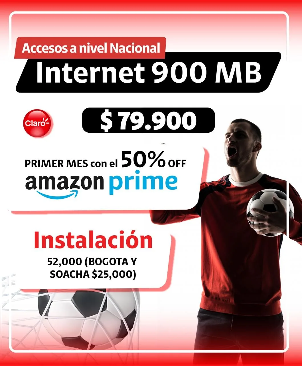 INTERNET 500/900 MB + PRIME VIDEO