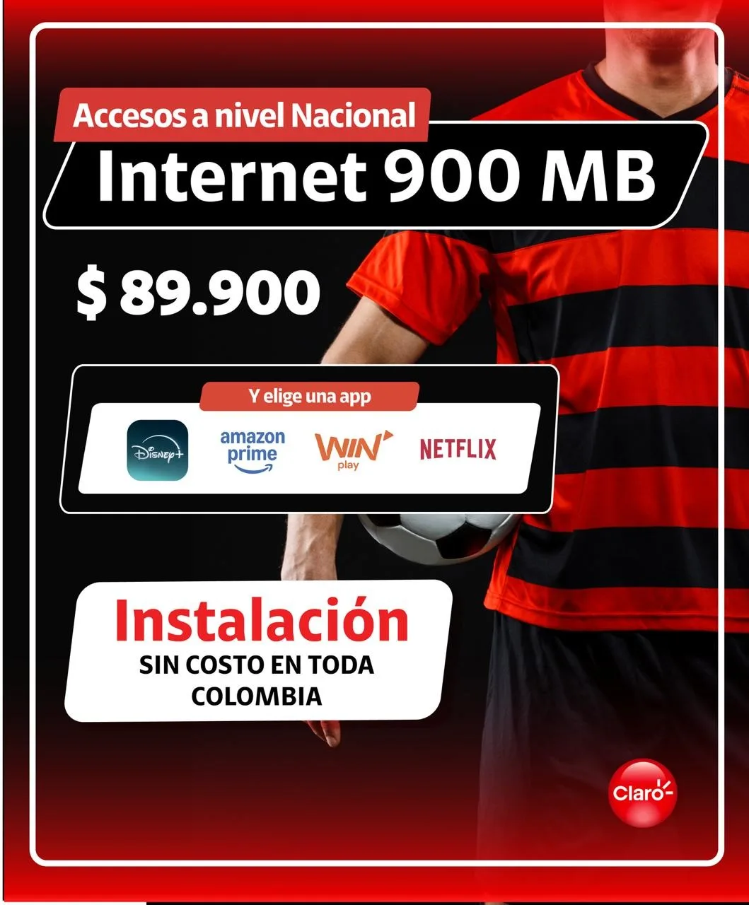 INTERNET 500/900 MB + APP STREAMING